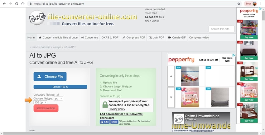 Aplikasi Konverter AI Ke JPG Online 2023 